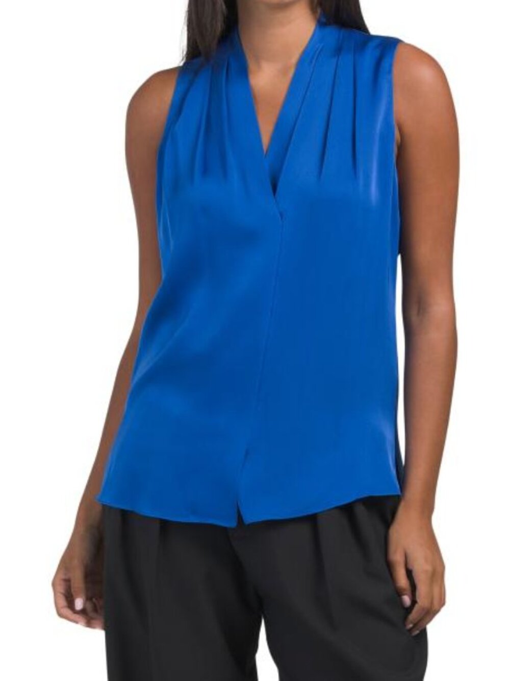 KOBI HALPERIN Silk Blend Mila Sleeveless Blouse